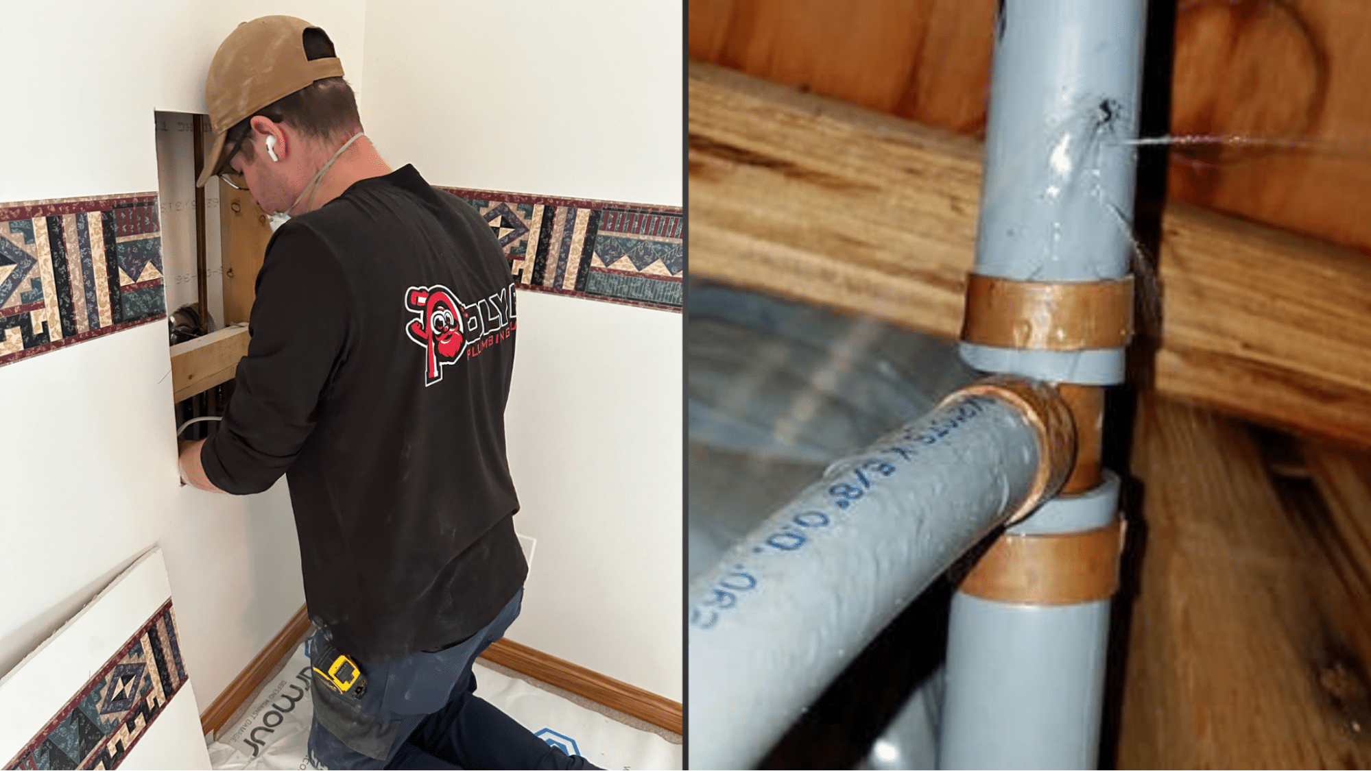 Replacement Poly B Pipe